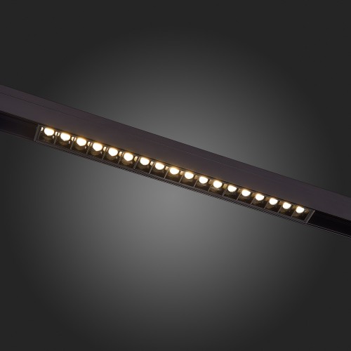 ST361.446.18 Магнитный трековый светильник Черный LED 1*18W 4000K 1 407Lm Ra>90 36° IP20 L331xW22xH4 SKYLINE 48