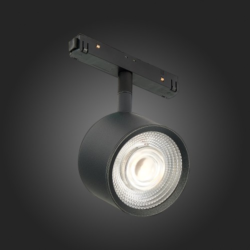 ST353.446.06 Магнитный трековый светильник Черный LED 1*6W 4000K 560Lm Ra>90 36° IP20 L120xW81xH138 SKYLINE 48