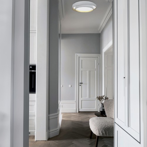 SLE6009-502-01 Светильник потолочный Белый/Белый LED 1*50W 3000K/4000K/6000K CROSBY