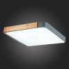 SLE201272-01 Светильник потолочный Серый, Светлое дерево/Белый LED 1*42W 3000K/4000K/6000K FESTA