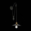 SLE120501-01 Светильник настенный Черный/Черный E27 1*60W ESPERAZZA