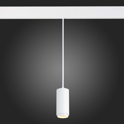 ST357.533.06 Магнитный трековый светильник подвесной ZOOM Белый LED 1*6W 3000K 667Lm Ra>80 10-60° IP SKYLINE 48