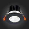 ST704.448.10 Св-к встр. Черный LED 1*10W 4000K 900Lm Ra>90 38° IP20 D80xH60 170-240V Встраиваемые светильники