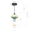 SL6134.403.01 Светильник подвесной ST-Luce черный/зелёный, синий, опаловый LED 1*8W 3000K FLORENTINI