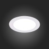 ST210.548.08 Св-к встр. Белый LED 1*8W 4000K 640Lm Ra80 110° IP20 D120xH30 220-240V Встраиваемые светильники