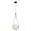 SL2002.403.01 Светильник подвесной ST-Luce Черный, Терракотовой/Белый E27 1*60W MOONBAG