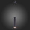 ST115.433.12 Светильник подвесной Черный LED 1*12W 3000K 936Lm Ra>90 120° IP20 D80xH300 165-265V Подвесные светильники