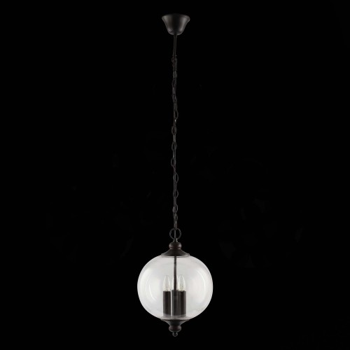 SL362.303.03 Светильник подвесной ST-Luce Черный/Прозрачный E14 3*60W LATERIA