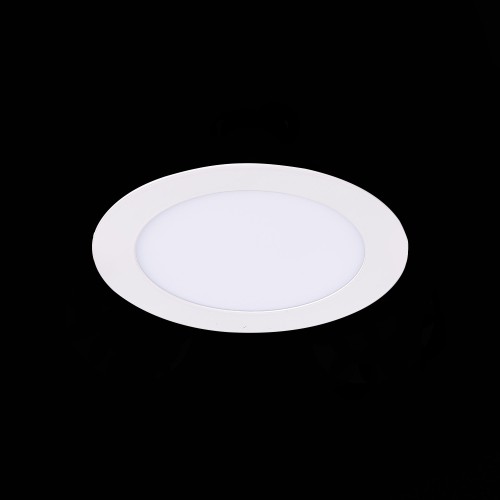 ST210.548.08 Св-к встр. Белый LED 1*8W 4000K 640Lm Ra80 110° IP20 D120xH30 220-240V Встраиваемые светильники