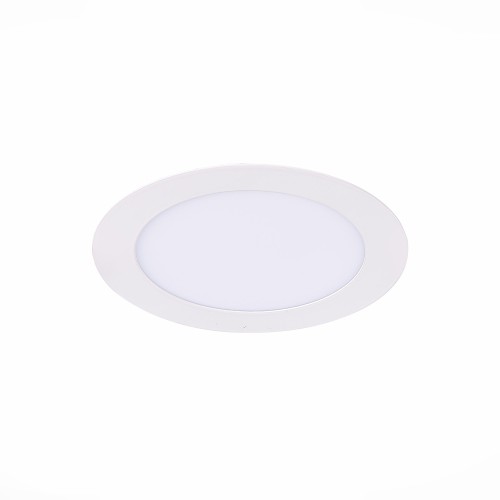 ST210.548.08 Св-к встр. Белый LED 1*8W 4000K 640Lm Ra80 110° IP20 D120xH30 220-240V Встраиваемые светильники