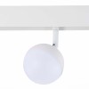 ST358.536.07 Магнитный трековый светильник Белый LED 1*7W 3000K 520Lm Ra>80 120° IP20 L120xW90xH192 SKYLINE 48