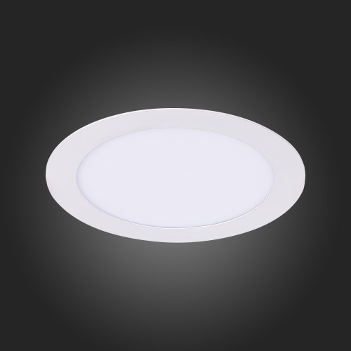 ST209.548.12 Св-к встр. Белый LED 1*12W 4000K 816Lm Ra80 110° IP20 D170xH8 90-265V Встраиваемые светильники