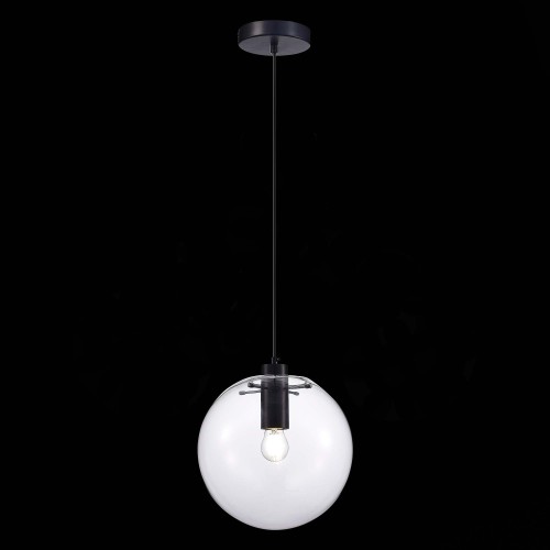 SL1056.413.01 Подвес ST-Luce Черный/Прозрачный E27 1*60W NOOR