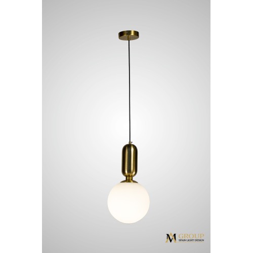 Светильник подвесной AM460 L200 POLISHED GOLD